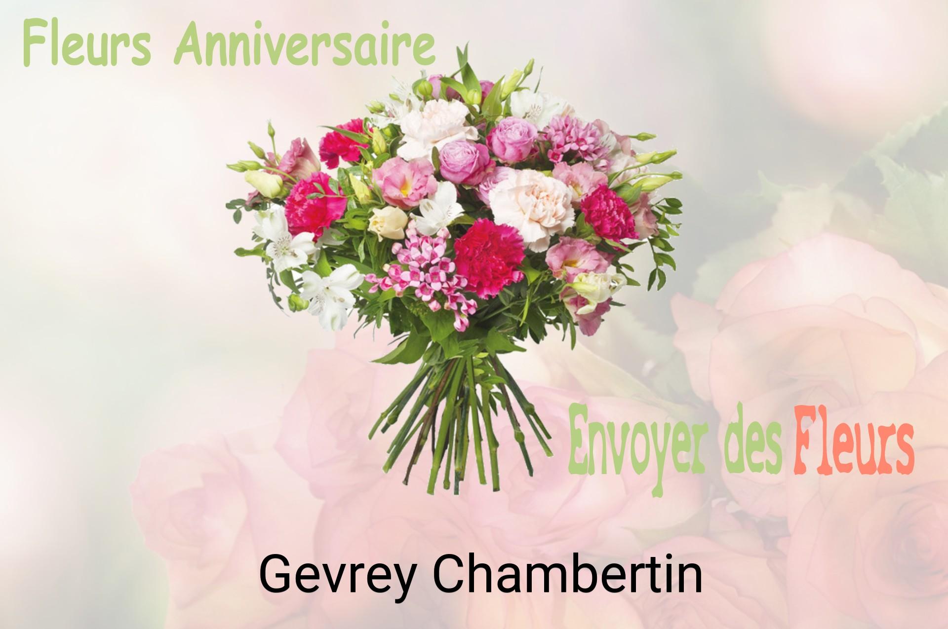 Bouquet de fleurs d’anniversaire livré à Gevrey-Chambertin